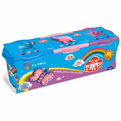 Immagine di Barattolo DIDO' TRIS arancione-verde-magenta g 220