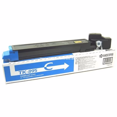 Immagine di Toner Laser KYOCERA TK-895C 1T02K0CNL0 ciano 6000 copie