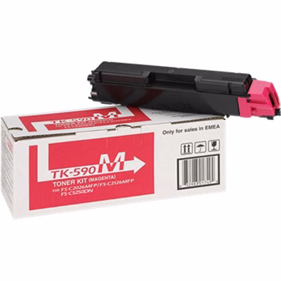 Immagine di Toner Laser KYOCERA TK-590M 1T02KVBNL0 magenta 5000 copie