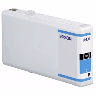 Immagine di Inkjet EPSON C13T70124010 ciano 3400 copie