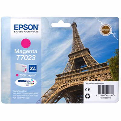Immagine di Inkjet EPSON C13T70234010 magenta 2000 copie