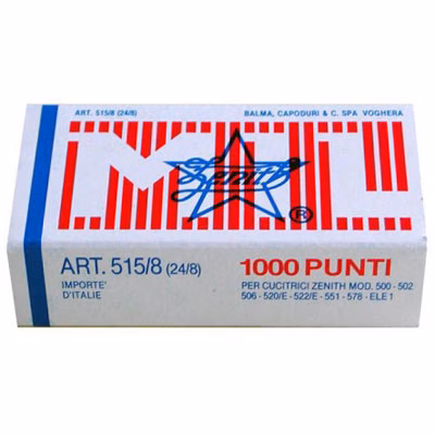 Immagine di Punti ZENITH 515/8 24/8 scatola 1000 pz