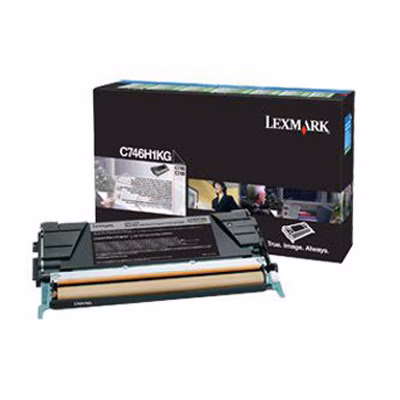 Immagine di Toner Laser return program LEXMARK C746H1KG nero 12000 copie