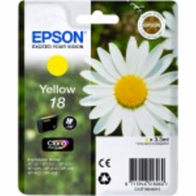 Immagine di Inkjet EPSON C13T18044012 giallo 3,3 ml