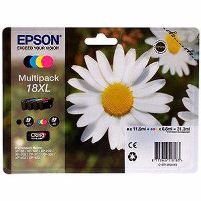 Immagine di Multipack Inkjet EPSON C13T18164012 nr+col - 4 pz