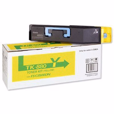 Immagine di Toner Laser KYOCERA TK-880Y giallo 18000 copie