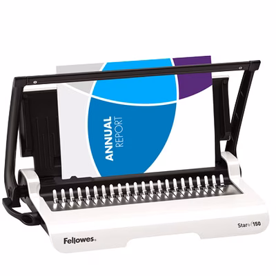 Immagine di Rilegatrice ad anelli plastici FELLOWES STAR + 150