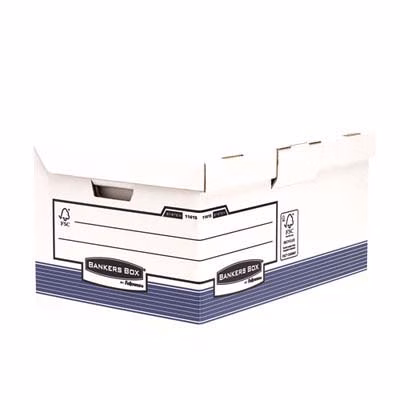 Immagine di Contenitore archivio maxi coperchio BANKERS BOX