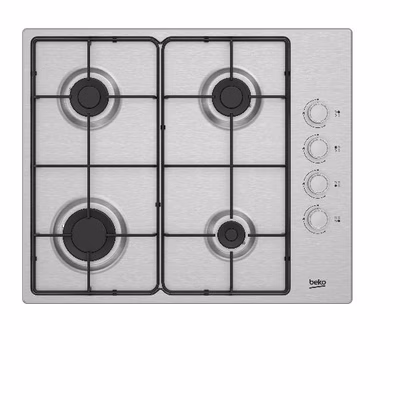 Immagine di Piano cottura gas acciaio Grigio BEKO HIGG 641C3 SX 7754783861