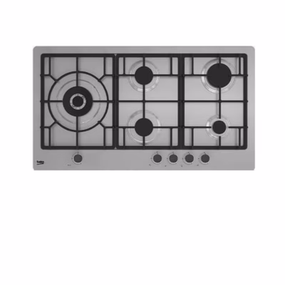 Immagine di Piano cottura gas acciaio inox Grigio BEKO HIML95225SX 8860873200