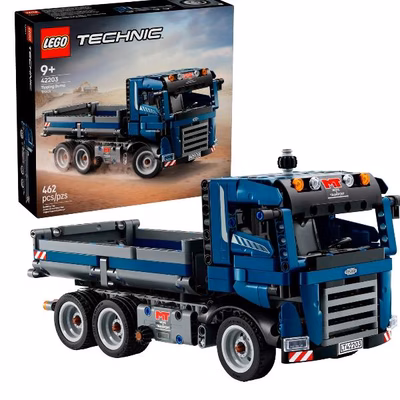 Immagine di Costruzioni LEGO AUTOCARRO CON CASSONE RIBALTABILE 42203A