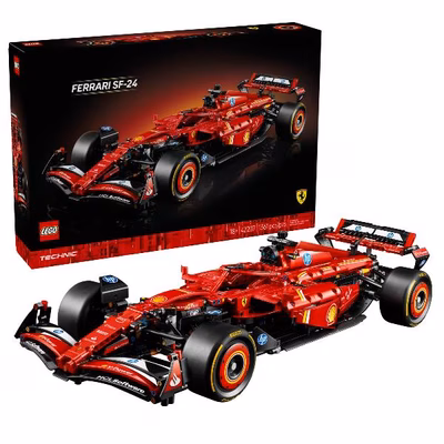 Immagine di Costruzioni LEGO MONOPOSTO FERRARI SF-24 42207A