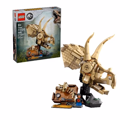 Immagine di Costruzioni LEGO FOSSILI DI DINOSAURO: TESCHIO DI TRICERATOPO 76969
