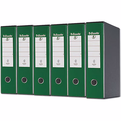 Immagine di Raccoglitore ESSELTE EUROFILE G55 cm 8 prot. verde