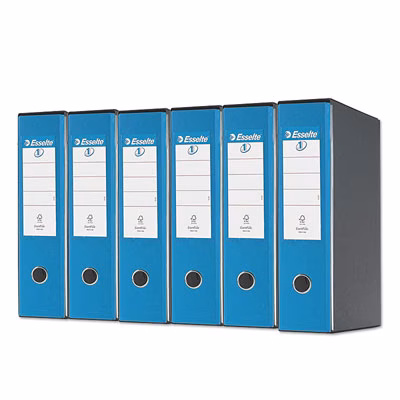 Immagine di Raccoglitore ESSELTE EUROFILE G55 cm 8 prot. blu vivida