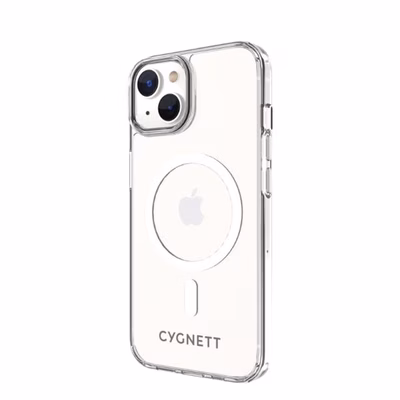 Immagine di Cover CYGNETT AeroShield - Custodia MagSafe per iPhone 14 - Tras CY4173CPAEG