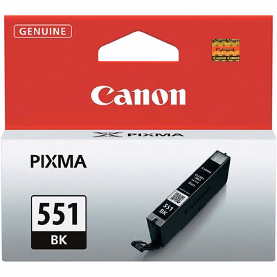 Immagine di Serbatoio Inkjet CANON CLI-551BK 6508B001 nero