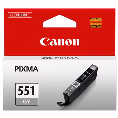 Immagine di Serbatoio Inkjet CANON CLI-551GY 6512B001 grigio
