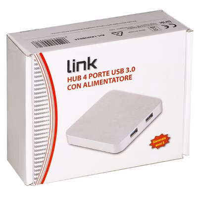 Immagine di Hub 4 porte USB 3.0 con alimentator