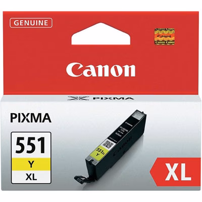 Immagine di Serbatoio Inkjet CANON CLI-551XLY 6446B001 giallo