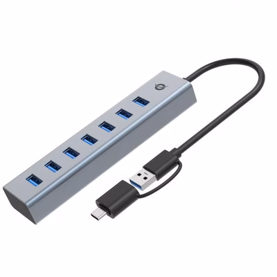 Immagine di 7-port USB 3.0 hub 5gbps USB x 7
