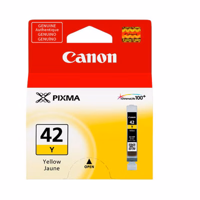 Immagine di Serbatoio Inkjet CANON CLI-42Y 6387B001 giallo