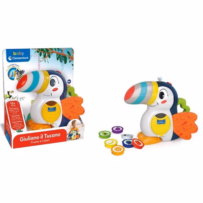 Immagine di Giuliano il tucano frutta e colori