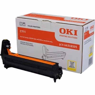 Immagine di Drum OKI 44318505 giallo 20000 copie
