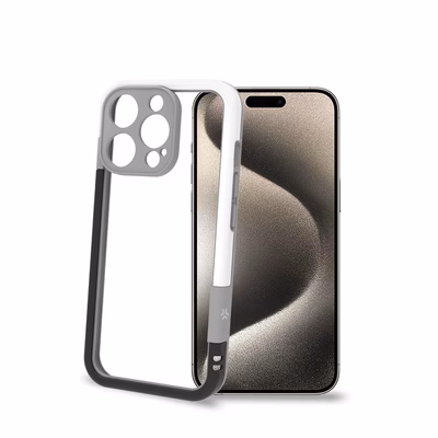 Immagine di Cover tpu Bianco CELLY BUMPER - Apple iPhone 16 Pro iPhone 16 CASES BUMPER1079BKWH