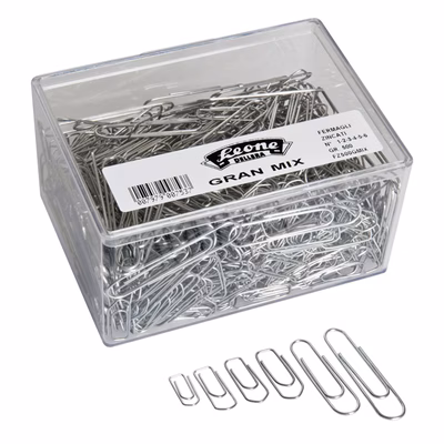 Immagine di Gran mix - assortimento di fermagli zincati