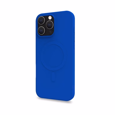 Immagine di Cover tpu Blu CELLY CROMOMAG - Apple iPhone 16 Pro Max iPhone 16 CASE CROMOMAG1115BL