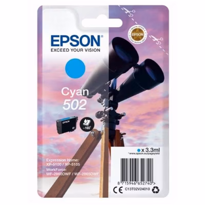 Immagine di Inkjet ciano EPSON BINOCOLO C13T02V24020