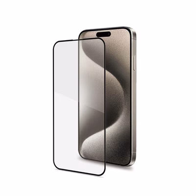 Immagine di Proteggi schermo full glass vetro temperato CELLY FULLGLASS - Apple iPhone 16 iPhone 16 CASES FULLG