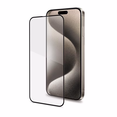 Immagine di Proteggi schermo full glass vetro temperato CELLY FULLGLASS - Apple iPhone 16 Plus iPhone 16 CASES