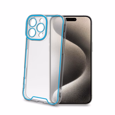 Immagine di Cover tpu Trasparente CELLY GLOW - Apple iPhone 16 Pro Max iPhone 16 CASES GLOW1081LBF