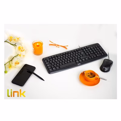 Immagine di PRODOTTI BULK LINK - KIT TASTIERA ITALIANA 108 TASTI E MOUSE OTT LKTAST08