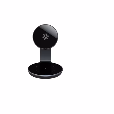 Immagine di Caricabatterie wireless/senza fili Nero USB-C CELLY MAGSTAND3IN1EVO - 15W Magnetic Wireless Charger