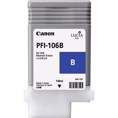 Immagine di Serbatoio Inkjet CANON PFI-106B 6629B001AA blu