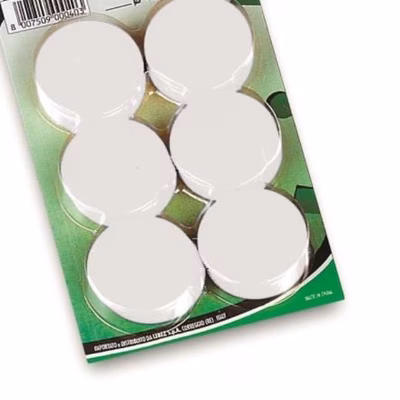 Immagine di Cf12 bottoni magn.bianco 30 mm blis