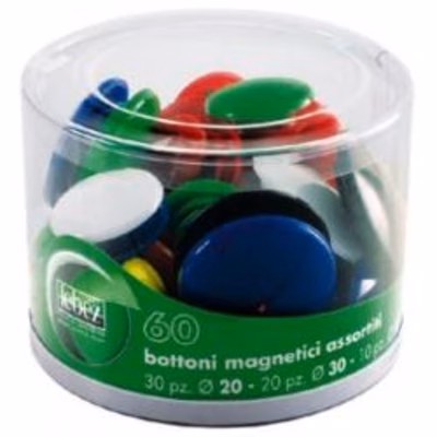 Immagine di Cf6obarattolo bottoni magnetici ass