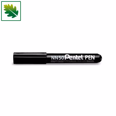 Immagine di Pennarello permanent PENTEL PEN NN50 punta conica colore nero