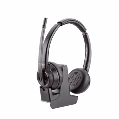 Immagine di Poly savi 8220 uc microsoft teams certified dect 1880-1900 mhz USB headset emea - intl english - e