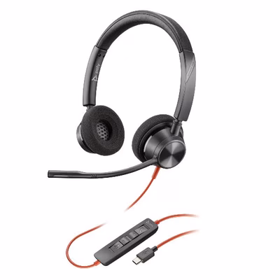 Immagine di Poly bw 3320 stereo USB-C hs +us