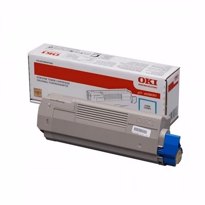 Immagine di Toner Laser OKI 45396303 ciano 6000 copie