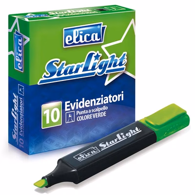 Immagine di Evidenziatore ELICA STARLIGHT verde