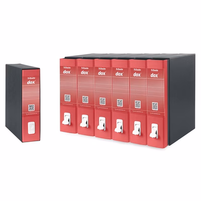 Immagine di Raccoglitore DOX1 cm 8 commerciale rosso