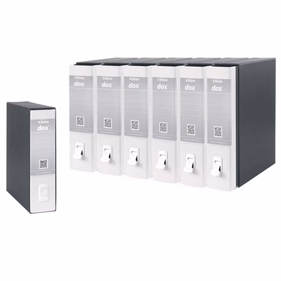 Immagine di Raccoglitore DOX1 cm 8 commerciale bianco