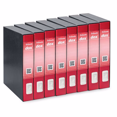 Immagine di Raccoglitore DOX4 cm 5 commerciale rosso