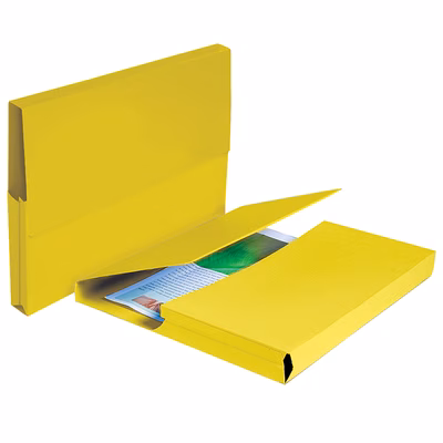 Immagine di Cartellina ELICA CANGURO g260 cm 27x37 giallo