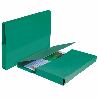 Immagine di Cartellina ELICA CANGURO g260 cm 27x37 verde